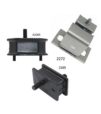 3 PIEZAS MOTOR DELANTERO Y MONTAJE DE TRANSMISIÓN para PLYMOUTH SCAMP 1971-1972 3,2 L y 3,7 L Foto 1 de 4