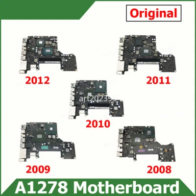 Motherboard For Macbook Pro 13" A1278 Logic Board 2008 2009 2010 2011 2012 Years - Image 1 of 4