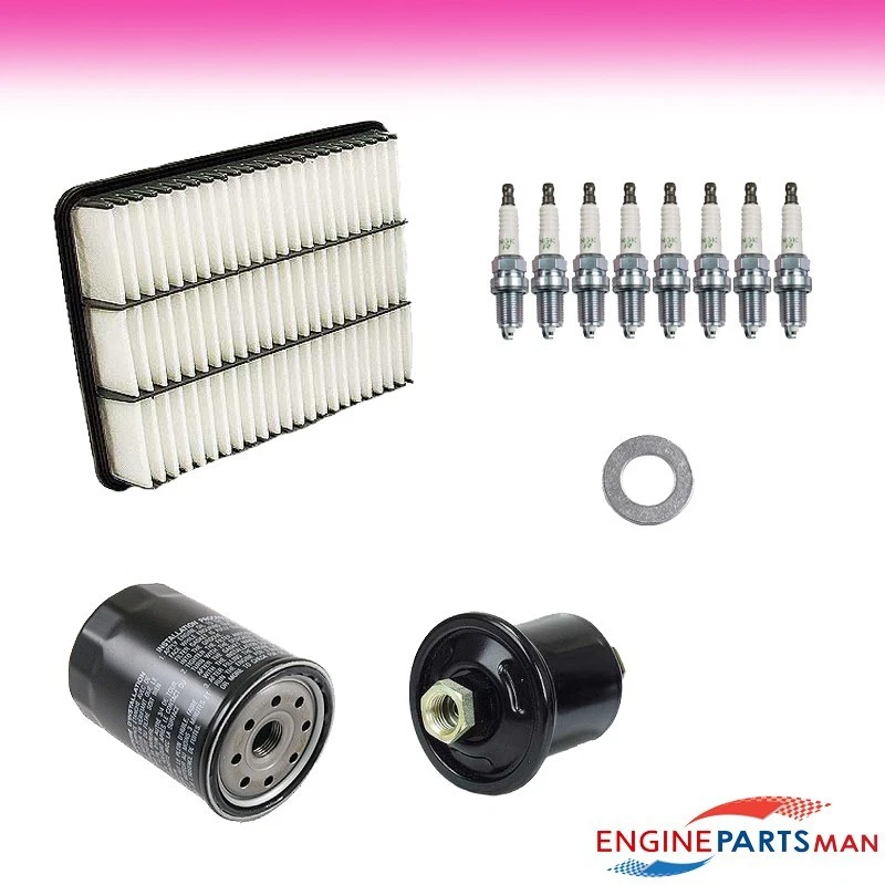 Kit de puesta a punto TK para Toyota Tundra 2000-2004 4,7 L V8, bujía de filtro Foto 1 de 1