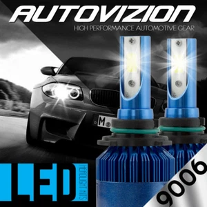 AUTOVIZION LED HID Headlight Conversion kit 9006 6000K for 1998-1999 BMW 323is - Picture 1 of 12