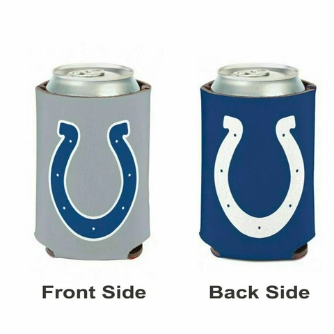 New NFL Indianapolis Colts Football League Licensed Can Cooler Drink Cooler Cover