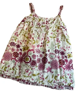 Liberty of London for Target Floral Pattern Spaghetti Strap Tank Top Girls Sz M - Picture 1 of 10