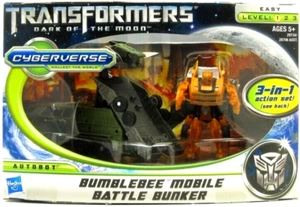 Hasbro Transformers Dark of the Moon Bumblebee Mobile Battle Bunker Cyberverse - Foto 1 di 1