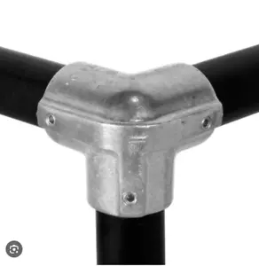 Hollaender Speed Rail Aluminum Fitting 1-1/4" Model 9-7 Side Outlet Elbow - Picture 1 of 1