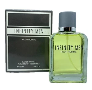Infinity Men Men's Cologne 3.4 Fl. Oz. Eau De Parfum Natural Spray - Picture 1 of 4