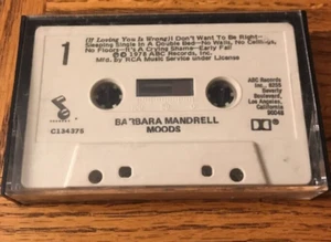 Barbara Mandrell: Moods Cassette Rare Vintage-SHIPS N 24 HOURS - Picture 1 of 2