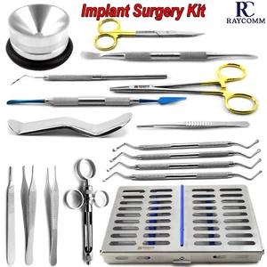 Kit de cirugía de implantes dentales conjunto de instrumentos quirúrgicos de odontología CE - Imagen 1 de 12