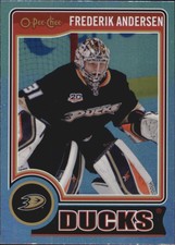 2014-15 (DUCKS) O-Pee-Chee Rainbow #57 Frederik Andersen