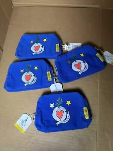 (4x) L'OCCITANE Cosméticos Cremallera Bolsa Algodón Reciclado Nuevo con ETIQUETAS - Imagen 1 de 12