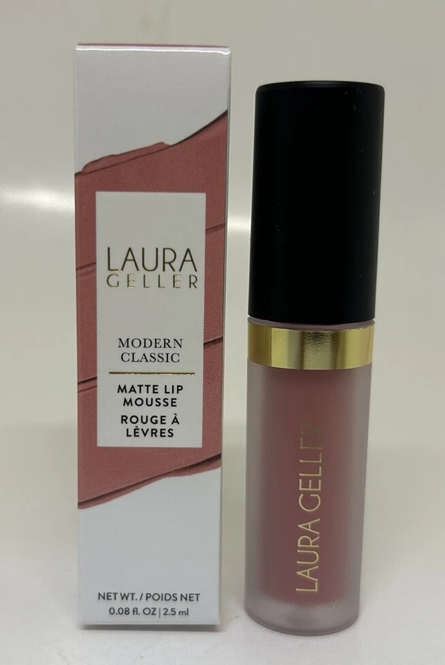 LAURA GELLER Modern Classic Matte Lip Mousse Velvet BARE BEIGE 0.08 NEW In BOX - Image 1 of 3