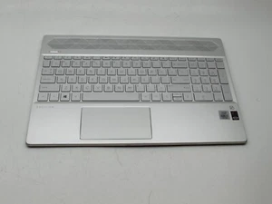 HP Pavilion 15-cs Series 15.6" Genuine Palmrest w/Touchpad Keyboard EBG7B015010 - Picture 1 of 4