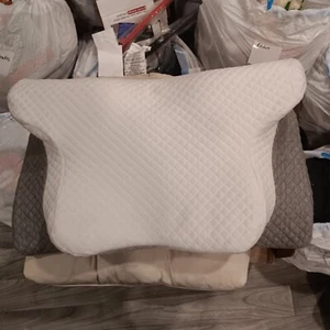 Verstellbares zervikales Memory Foam Kissen, geruchlose Nackenkissen zur Schmerzlinderung, O - Bild 1 von 5