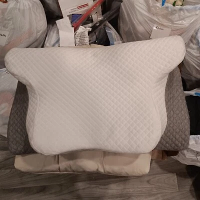 Adjustable Cervical Memory Foam Pillow, Odorless Neck Pillows for Pain Relief, O - Image 1 of 4