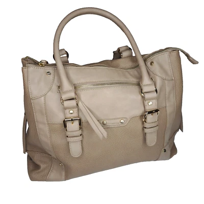 Sole Society Bolso de Mano Grande Beige Cartera Bolso de Hombro Bandolera Correa Cartera Foto 1 de 4