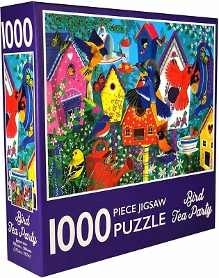 Rompecabezas Bird Tea Party 1000 piezas por página pub (C5) Foto 1 de 3