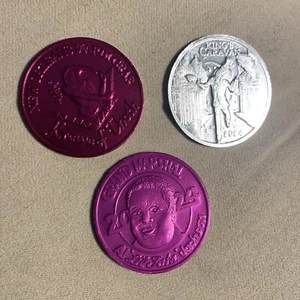 Al Lil Fats Jackson KREWE OF THOTH 2024 KINGS CARAVAN MARDI GRAS DOUBLOON Lot 3 - Picture 1 of 2