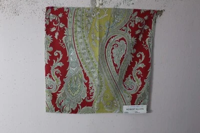 Robert Allen, Fun Paisley, Paisley, 17" W X 17.50" L, Various Colors Available - Image 1 of 2