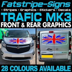 passend für RENAULT TRAFIC MK3 GRAFIK AUFKLEBER STREIFEN CAMPER VAN SWB LWB L1 L2 - Bild 1 von 2