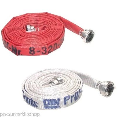 Feuerlöschschlauch mit Storz-Kupplung DIN 14811 Feuerwehrschlauch, STORZ, SET - Bild 1 von 3