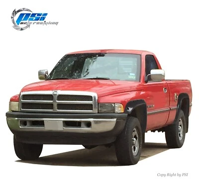 Pocket Bolt Fender Flares Fits Dodge Ram 1500 94-01 2500/3500 94-02 , Paintable Foto 1 de 4
