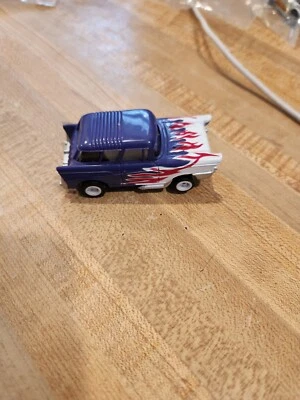 RARO 1988 TOMY EXPLODING NOMAD Chevy Flamed AFX Slot Car  Foto 1 de 3