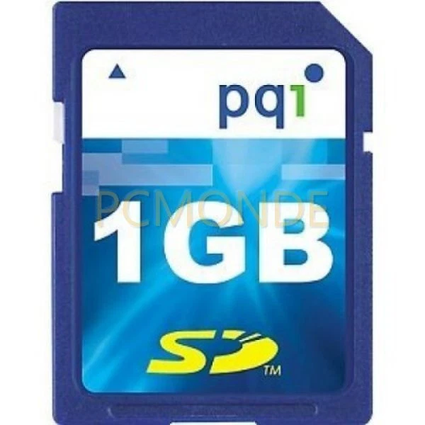PQI 1GB 45X Hi-Speed Secure Digital SD Memory Card (AE11-1030-0101) Grade A - Image 1 of 1
