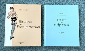 L'Art du Strip-tease Histoires Du Porte-Jarretelles 2 Vols 1992-93 Lili Sztajn - Picture 1 of 24