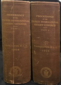 PROCEEDINGS OF THE FOUR INTERNATIONAL FISHERY CONGRESS - 1910 1. Aufl. - Bild 1 von 18