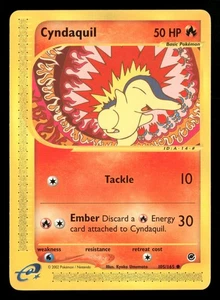Cyndaquil - 105/165 - Common - Expedition - Pokemon Card - LP - Picture 1 of 2