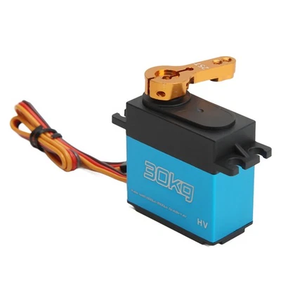 30KG Steering Servo High-Speed Response Waterproof RC Servo For 1/10 RC Car - Image 1 of 4