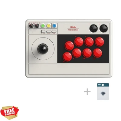 Palo Arcade Ergonómico para Switch/Windows: Controlador de Juegos Inalámbrico y USB-C Foto 1 de 4