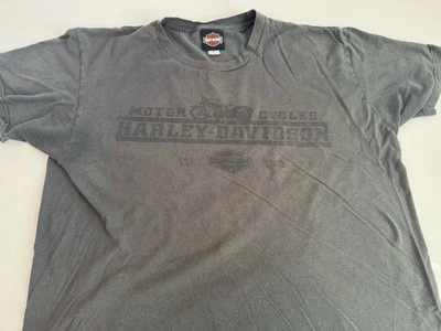 Camiseta gris Y2K Harley Davidson Great South Newnan Georgia para hombre talla grande Foto 1 de 4