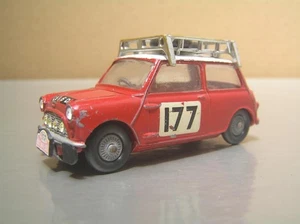 Corgi Toys 339 BMC Mini Cooper S Monte Carlo Rally 1967 made in Great Britain - Picture 1 of 8