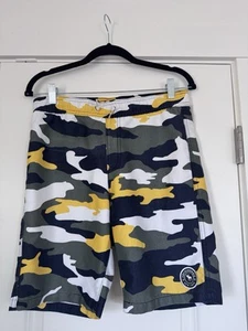 Boys Abercrombie Swim Shorts S 13/14, EUC - Picture 1 of 6