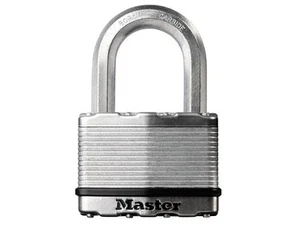 Master Lock Excell™ Gembok Keluli Laminasi 50mm 4-Pin - 25mm Shackle - Picture 1 of 5