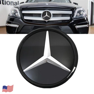 For Mercedes-Benz 2015-19 X205 GLCW166 GLE350 Front Grille Mirror Emblem Logo Foto 1 de 4