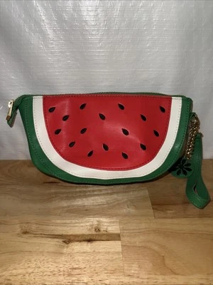 Forever 21 Sandía Pulsera Verano Fruta Monedero Verde Rojo Foto 1 de 4