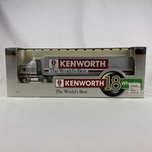 New SEMI TRUCK AND TRAILER "KENWORTH The Word's Best" Limited Edition Coin Bank - Picture 1 of 14