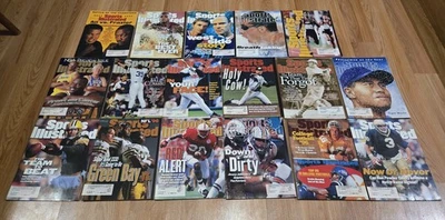 Sports Illustrated 1996 LOTE CONJUNTO DE 17 EDICIONES Brett Favre Tiger Woods Juegos Olímpicos 96 Foto 1 de 4