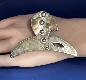 Woman’s Vintage Brenda Schoenfeld Mexico Sterling Silver Hair Clip🩵38.6 Grams - Picture 1 of 6