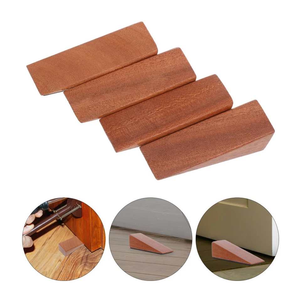  4 Pcs Tür Windstopper Tür Dekorative Türstopp Türlochbedeckungsplatte - Bild 1 von 4