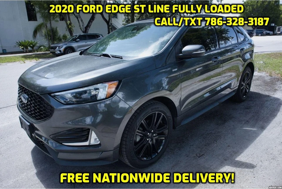 2020 Ford Edge ST-Line  🔥 FREE DELIVERY! 🔥 Call  786-328-3187 - Image 1 of 4