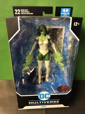 McFarlane DC JADE Green Lantern Corps Red Platinum Edition Multivterse Very Nice - Image 1 of 4