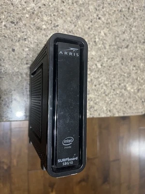 ARRIS Surfboard SBG10 DOCSIS 3.0 Cable Modem & Wi-Fi 5 Router AC1600 - Image 1 of 3