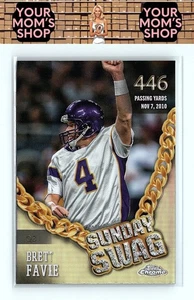 2024 Topps Chrome #SS-13 Brett Favre Sunday Swag Refractor - Bild 1 von 2