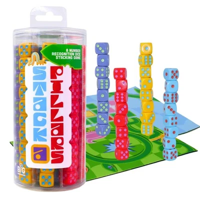 Stack-a-Pillars – Dice Stacking Family Game for 2-4 Players | Fun 15-Minute S... - Bild 1 von 4