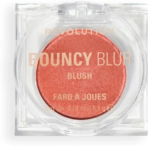 Revolution Bouncy Blur Blush, Make-Up per Guance E Labbra, Formula Modulabile Co - Foto 1 di 12