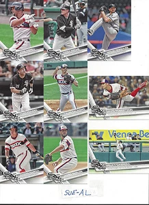 2017 Topps 2 Chicago White Sox Team Set Melky Cabrera Jose Abreu Todd Frazier 11 - Picture 1 of 1