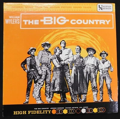 The Big Country Soundtrack - Jerome Moross - Original Vinyl Album LP - Image 1 of 4