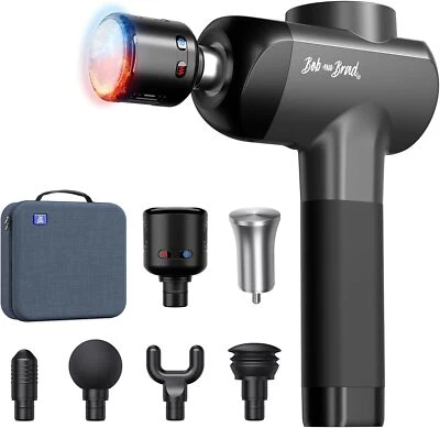 BOB UND BRAD X6 Pro Max Massagepistole mit Wärme Kälte und Titanlegierung Massagekopf Muskel